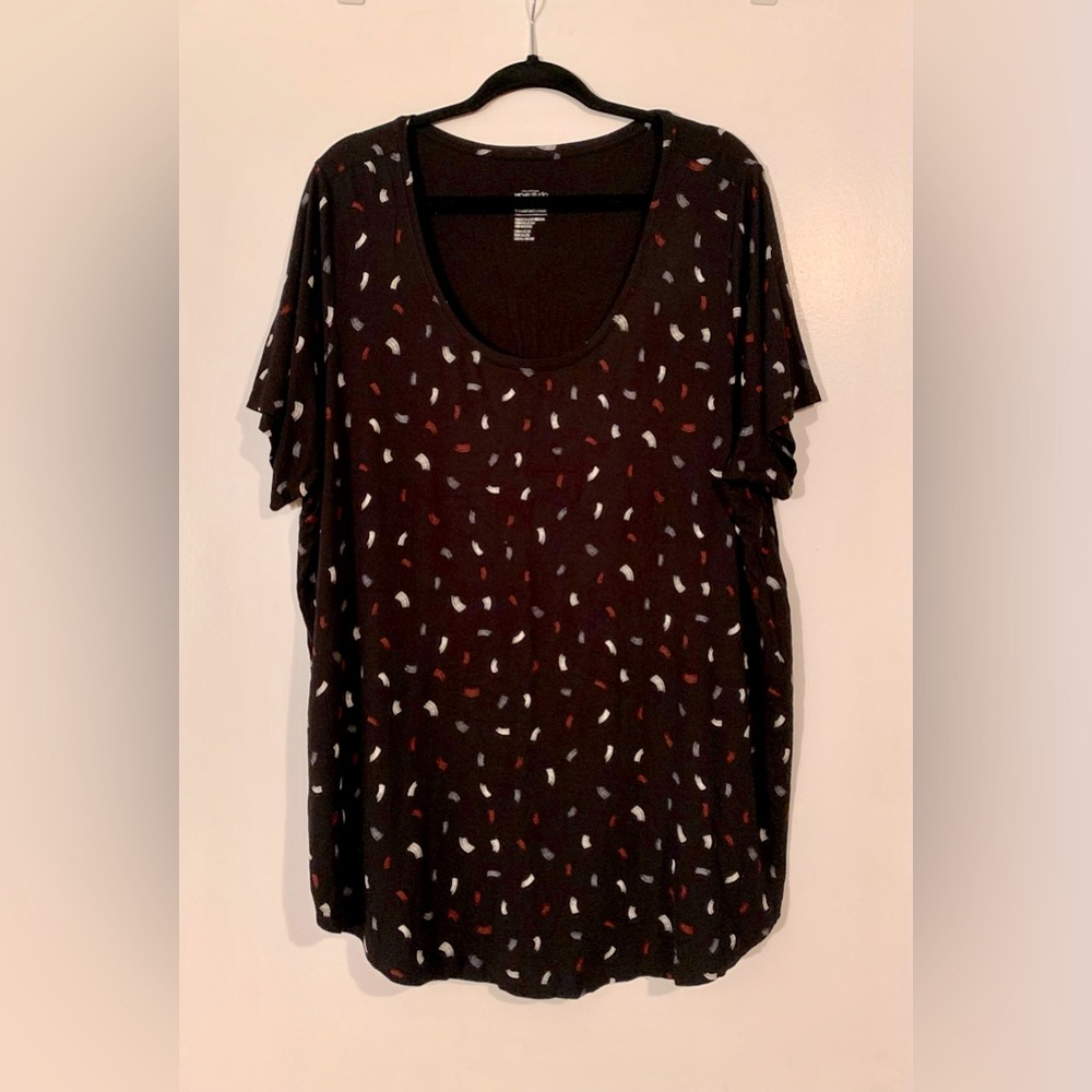2/$30 MICHELE STUDIO modern fit tee plus
